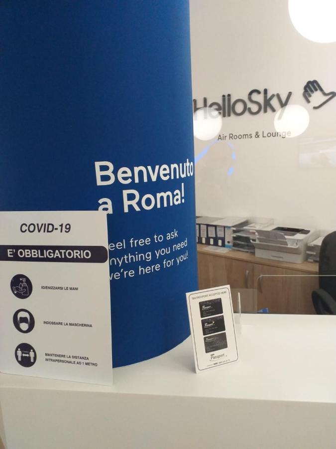 Air Rooms Rome Airport By Hellosky Fiumicino Exterior foto